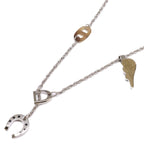 Hermes Bon Voyage Buffalo Horn Necklace — view 2
