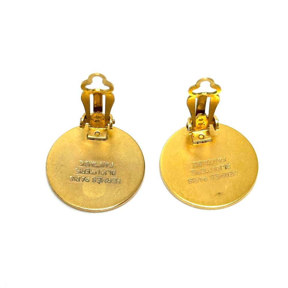 Hermes Earrings Series Metal Gold — view 2