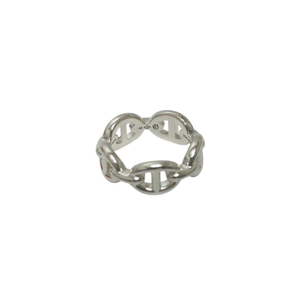 Hermes Ring Chaine D'ancre PM Silver