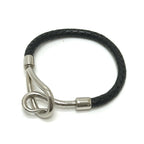 Hermes Bracelet Jumbo Choker Leather Black — view 4