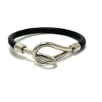 Hermes Bracelet Jumbo Choker Leather Black — view 3