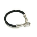 Hermes Bracelet Jumbo Choker Leather Black — view 2