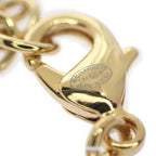 Chanel Long Necklace Metal Gold Blue — view 6