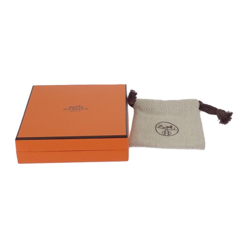 Hermes Space Badge Brooch Metal Multi Orange — view 7