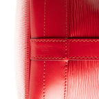 Louis Vuitton Epi Noe Shoulder Bag Drawstring Castilian Red Leather — view 6