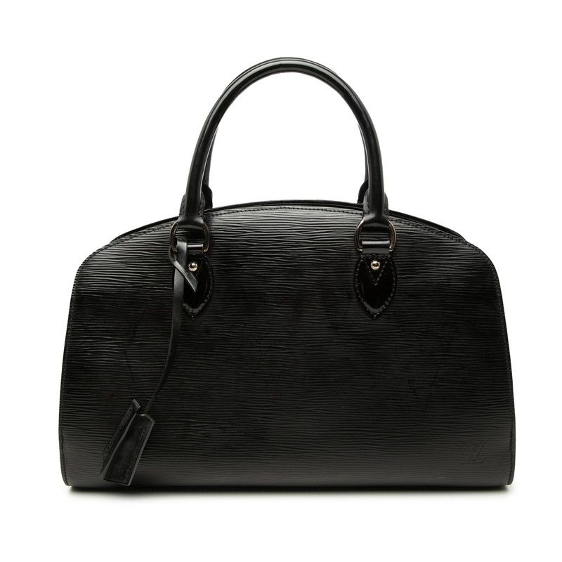 Louis Vuitton Epi Electric Pont Neuf PM Handbag Noir Black Patent Leather