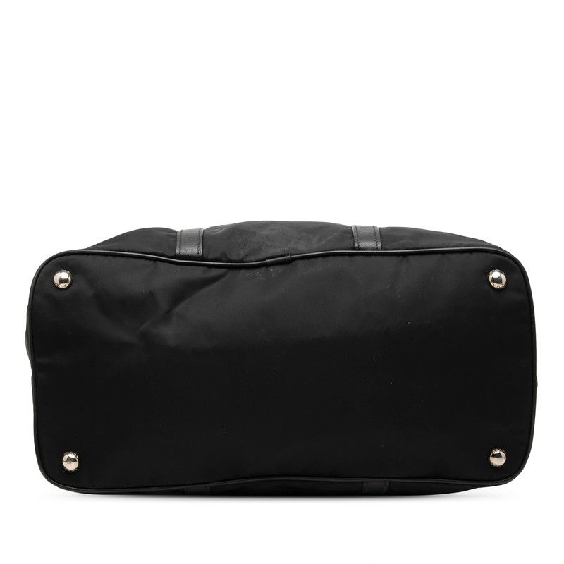 Prada 2-Way Shoulder Bag Black Nylon Leather — view 3