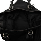 Prada 2-Way Shoulder Bag Black Nylon Leather — view 4