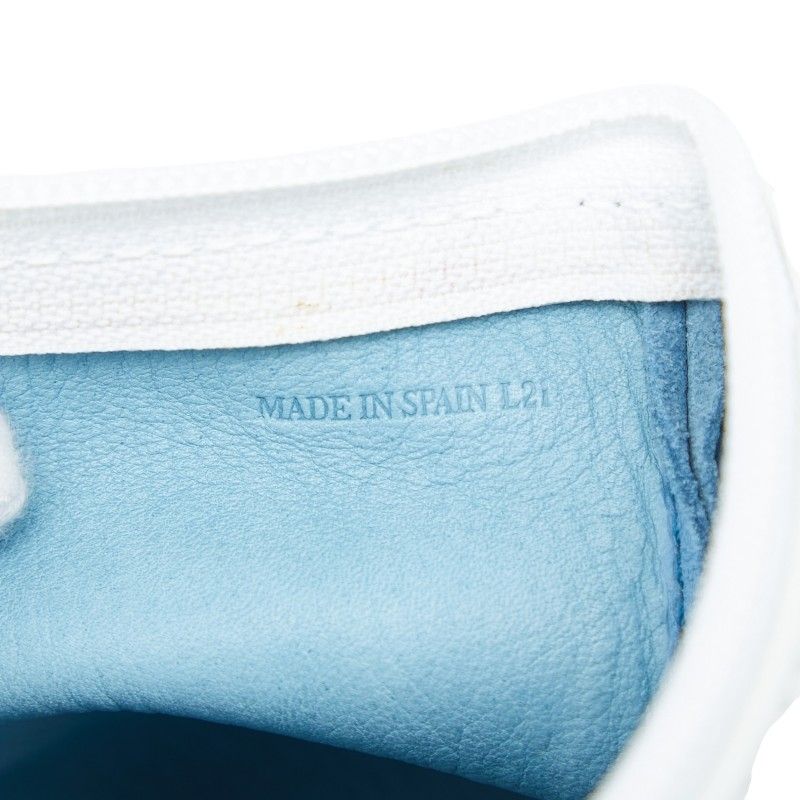 Loewe Anagram Pouch Blue Suede — view 8