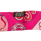 Hermes Twilly Festival Des Amazones Amazon Scarf Pink Silk — view 5