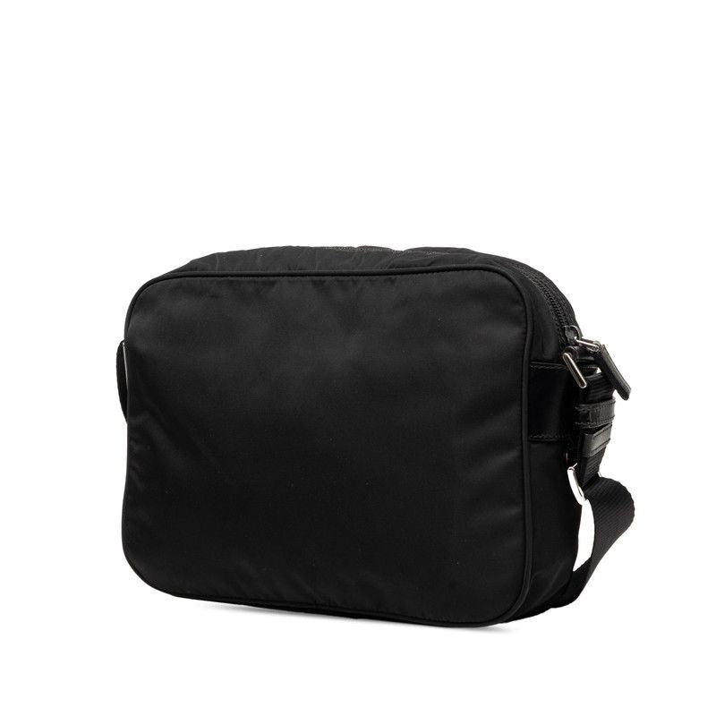 Prada Shoulder Bag Black Nylon Leather — view 2
