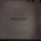 Bottega Veneta Maxi Intrecciato Arco Tote Dark Brown Shearling Leather — view 5