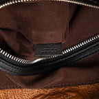 Louis Vuitton Monogram Antia Hobo PM Shoulder Bag Brown Leather — view 7