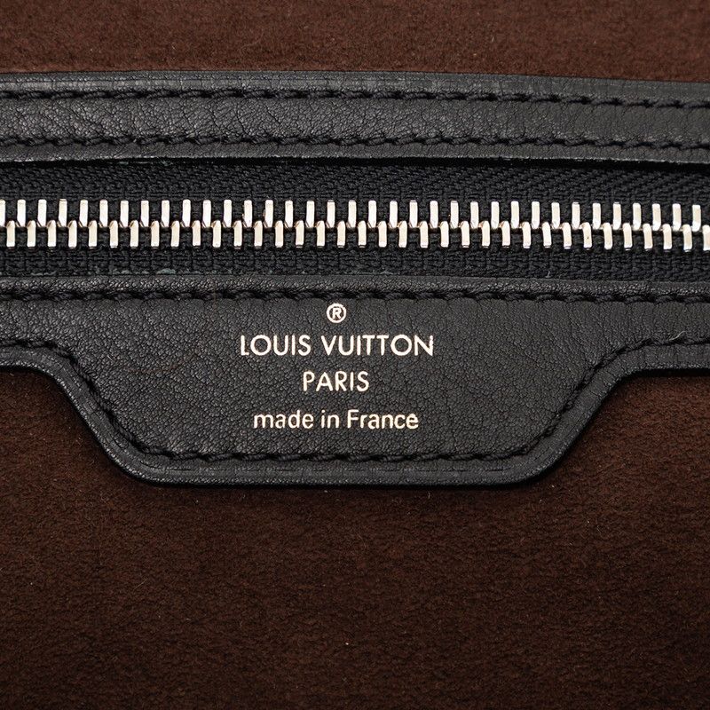 Louis Vuitton Monogram Antia Hobo PM Shoulder Bag Brown Leather — view 8
