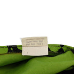 Bottega Veneta Vache Bubble Print Tote Green Black Canvas Leather — view 6