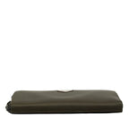 Prada Tessuto Wallet Zip Around Dark Green Nylon — view 3