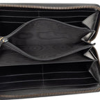 Gucci GG Marmont Zip Around Wallet Black Leather — view 4