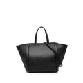 Celine Small Fold Cover 2-Way Shoulder Bag Black Leather