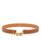 Hermes Chaine D'ancre 75 Brown Leather Belt