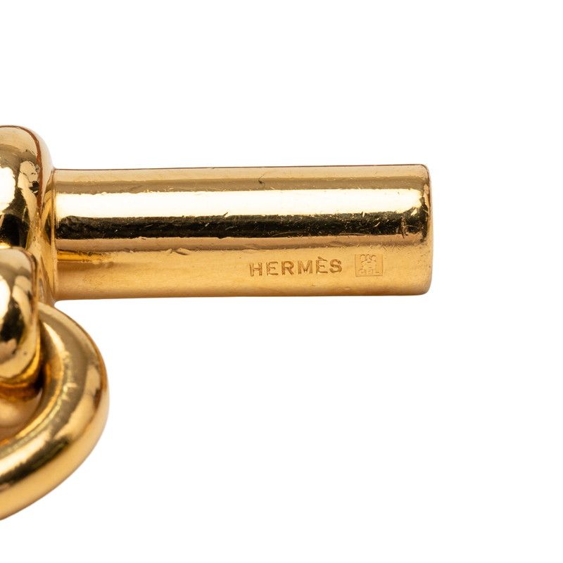 Hermes Chaine D'ancre 75 Brown Leather Belt — view 5