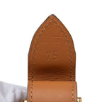 Hermes Chaine D'ancre 75 Brown Leather Belt — view 7