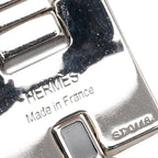 Hermes Irene Chain Pendant Black Metal Silver — view 5