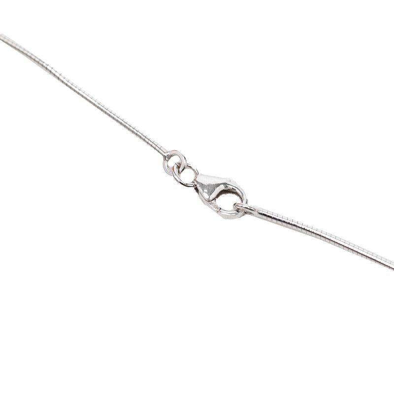 Hermes Irene Chain Pendant Black Metal Silver — view 4