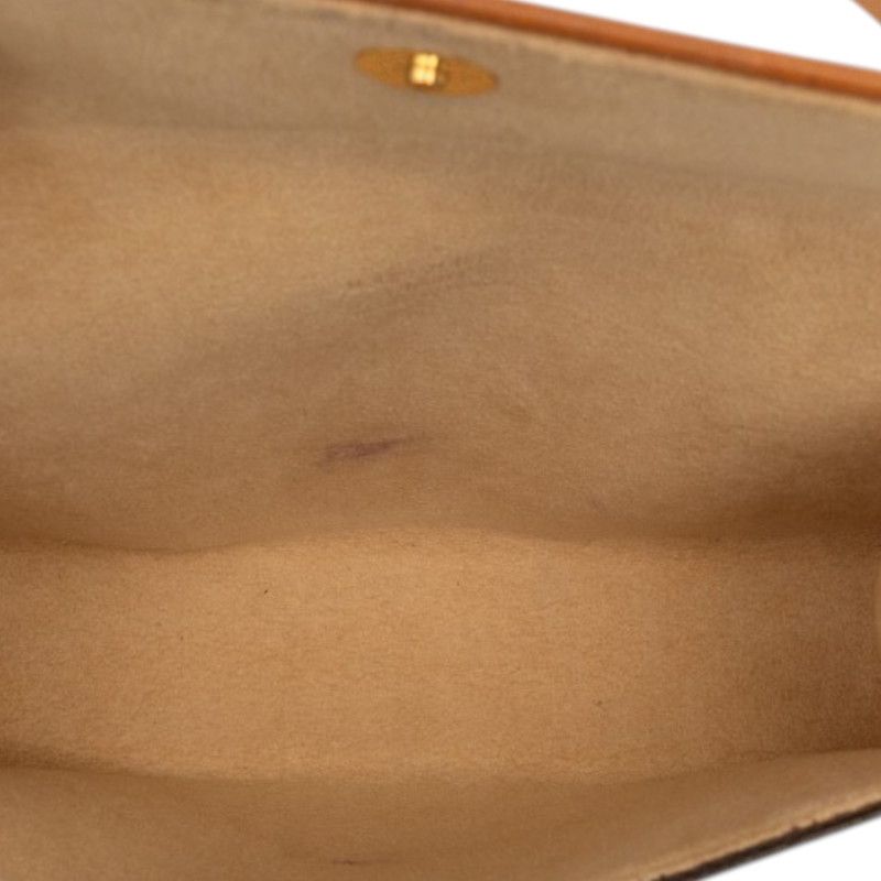 Louis Vuitton Monogram Pochette Florentine Belt Bag Brown Leather — view 6