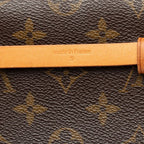 Louis Vuitton Monogram Pochette Florentine Belt Bag Brown Leather — view 5
