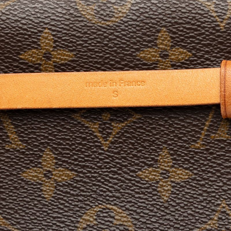 Louis Vuitton Monogram Pochette Florentine Belt Bag Brown Leather — view 5