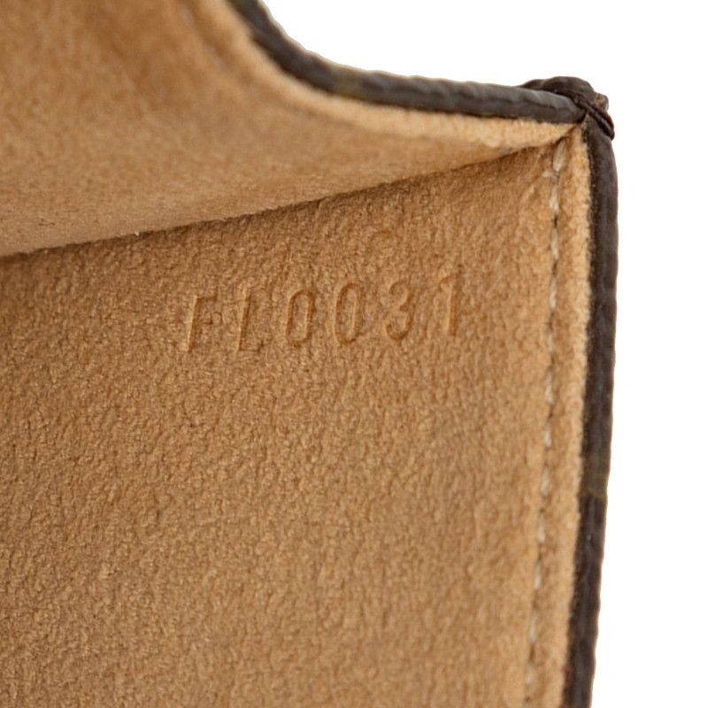 Louis Vuitton Monogram Pochette Florentine Belt Bag Brown Leather — view 7