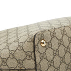 Gucci GG Supreme Tote Beige Red Pink Leather — view 5