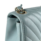 Chanel Shoulder Bag Gray — view 6
