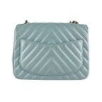 Chanel Shoulder Bag Gray — view 3