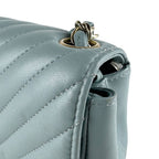 Chanel Shoulder Bag Gray — view 7
