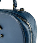 Chanel Shoulder Bag Navy — view 7