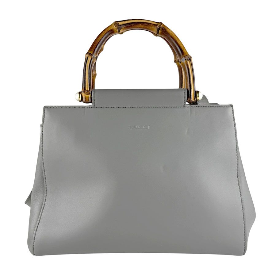 Gucci Shoulder Bag Bamboo Nymphaea