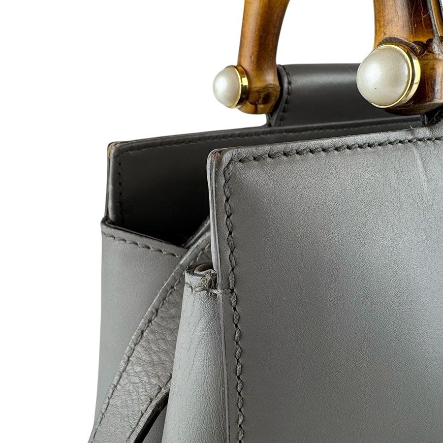 Gucci Shoulder Bag Bamboo Nymphaea — view 6