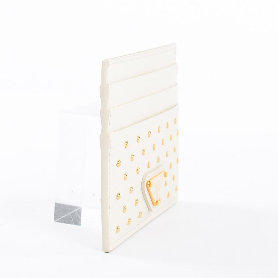 Prada Card Case Card Holders White — view 2