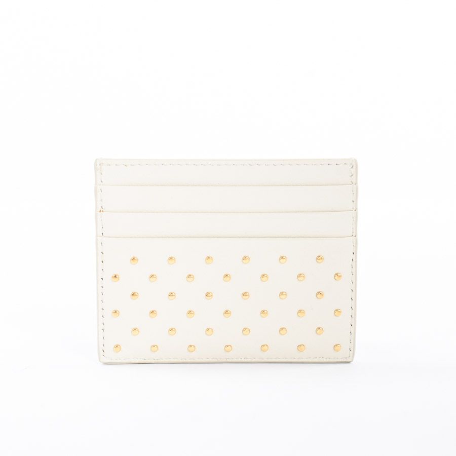 Prada Card Case Card Holders White — view 3
