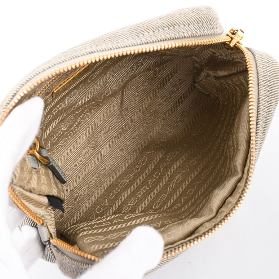 Prada Pouch Gray — view 4