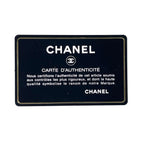 Chanel CC Logo Chain Shoulder Bag Quilted Leather Black — view 8