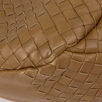 Bottega Veneta Intrecciato Shoulder Bag Leather Brown — view 3