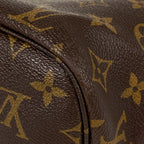 Louis Vuitton Neverfull MM Tote Monogram Brown Cerise — view 3