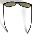 Chanel CC Logo Sunglasses Eyewear Demi Pattern Acetate Brown — view 3