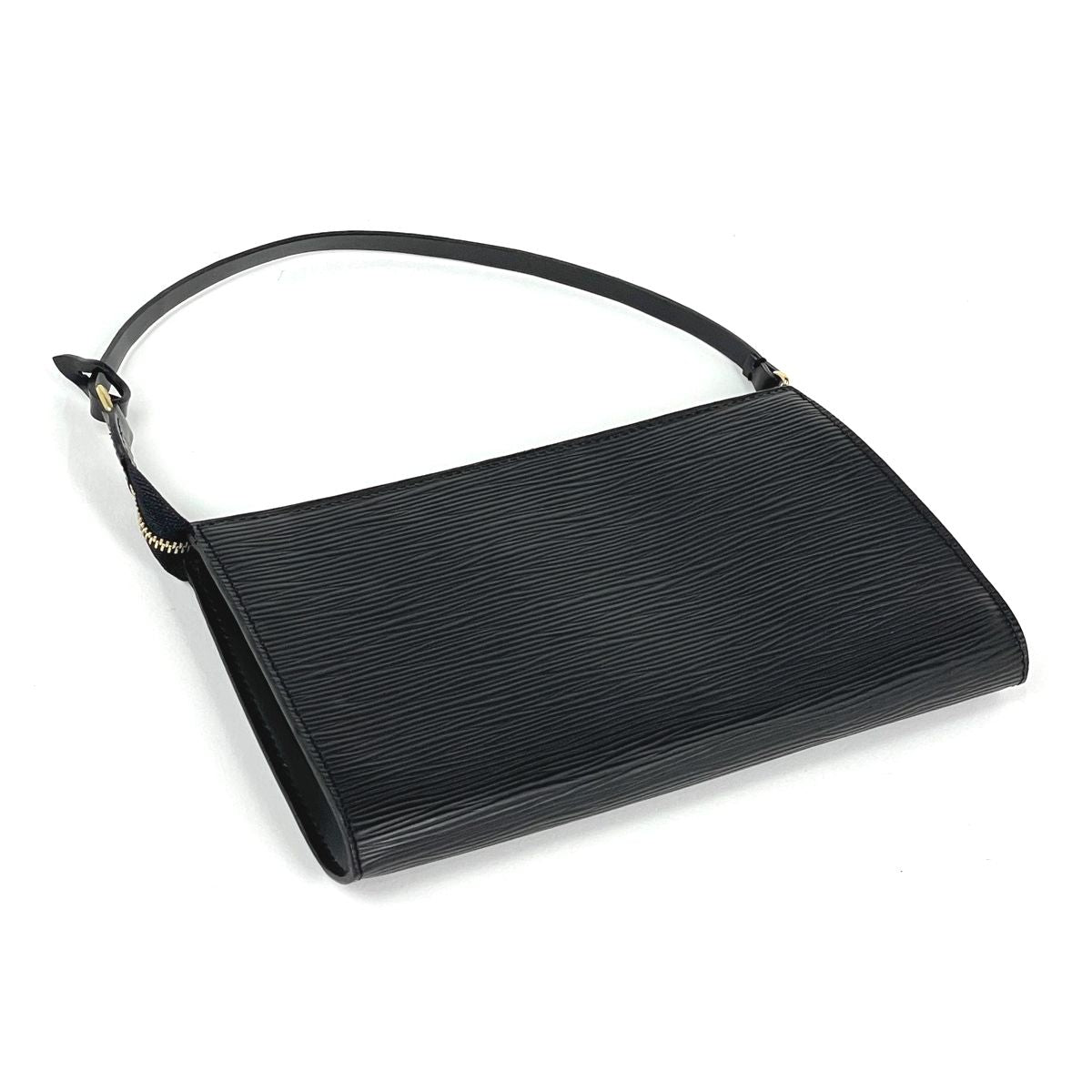 Louis Vuitton Pochette Epi Noir Shoulder — view 2