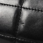 Chanel Chain Handbag CC Logo Leather Black — view 5