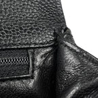 Chanel CC Logo Handbag Quilted Caviar Leather Black — view 6