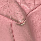 Chanel CC Logo Chain Tote Shoulder Bag Quilted Grand Shopping GST Caviar — view 3
