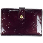 Louis Vuitton Portefeuille Viennois Bifold Wallet Monogram Vernis Amarante